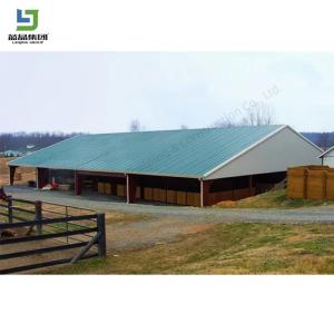 Low Cost Easy Build Prefabricated Steel Structure hangar Warehouse Building