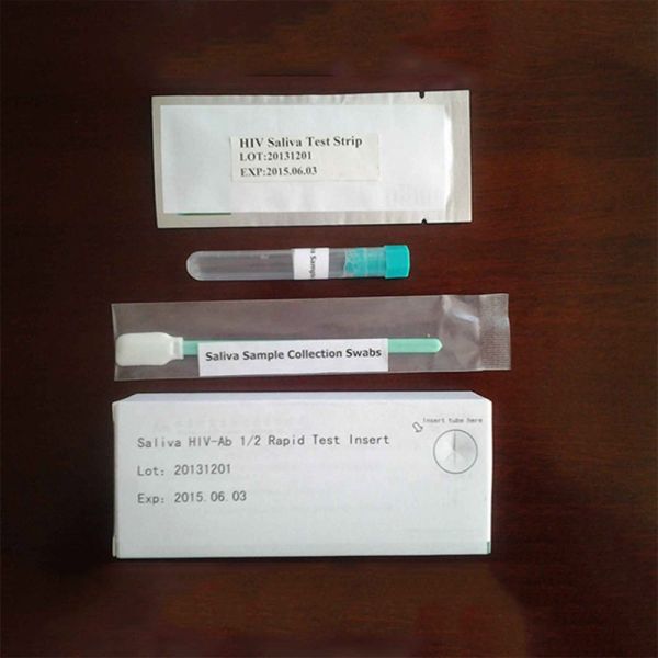 Buy Antibody Hiv Detection Infectious Disease Rapid Test Kits Whole Blood Plasma Saliva Sample 25 Tests at wholesale prices