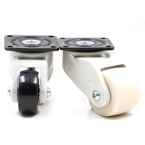 72mm Retractable Leveling Locking Swivel Casters 600kg wear resistance