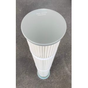 High Efficiency Pulse Jet Dust Collection Filter Cartridge with ≥99.9% Filtration Efficiency and 120℃ Operating Temperature for Asphalt Plants