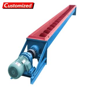 China Customized Shaftless Screw Conveyor with Versatile Power Options for Construction & Agriculture and Low Maintenance on sale