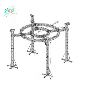 Custom 1.5m Arch Love Background Round Wedding Truss