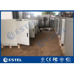 One Compartment IP55 19 Inch Rack Outdoor Telecom Cabinet