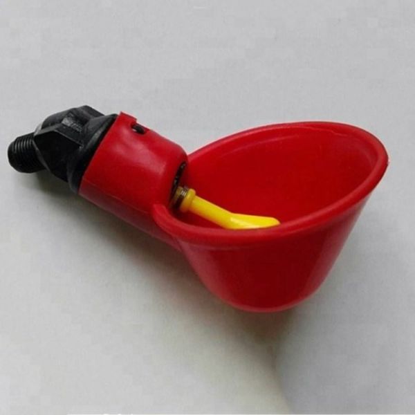 Automatic Plastic Chicken Drinker Cups Poultry Water Drinking Dispenser Water