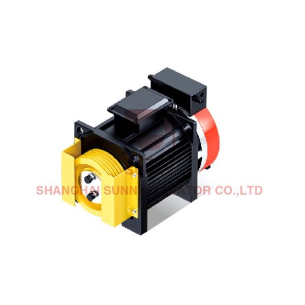 Buy DC110V Gearless Traction Machine Specification Roping 2:1 Sheave 200mm at wholesale prices