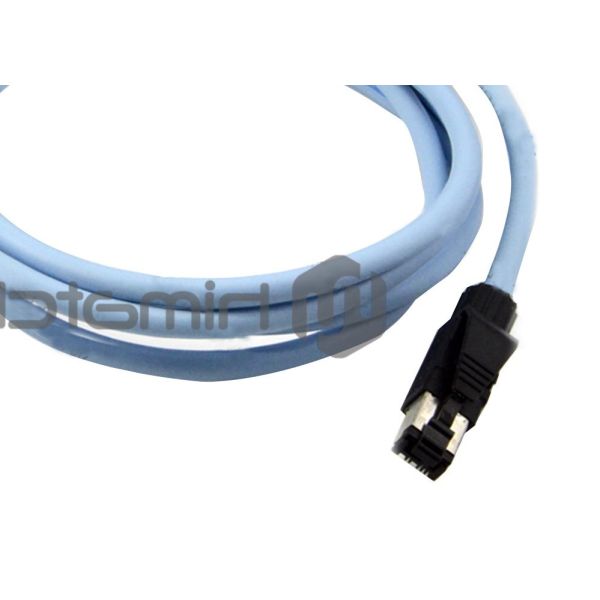 Fieldbus Industrial Ethernet Cable M12 8pin Connector to RJ45 A Code Devicenet