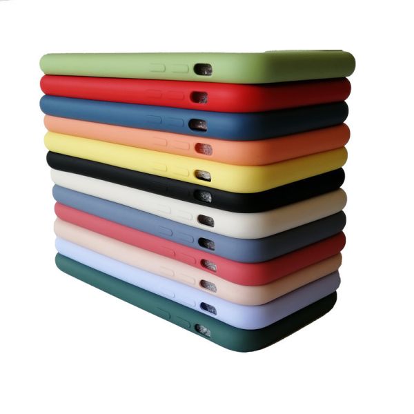 Iphone 11 Pro Max Washable Liquid Silicone tpu Phone Protector Skin Feel Eco-Friendly