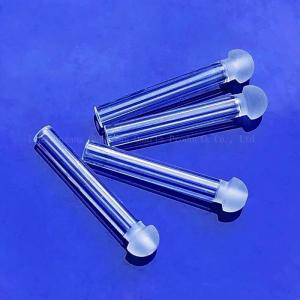 Factory custom high temperature resistant bulb quartz tube