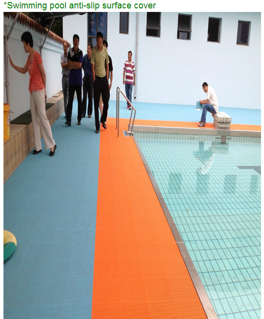 No Cracking Interlocking Suspension Floor Modular Tennis Court Surface