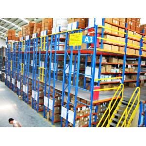 4000 - 6000mm Industrial Rack Supported Mezzanine For Warehouse