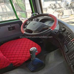 Used Green Dump Truck SINOTRUK Howo Euro 2 371hp Shipping weight 30-40 tons