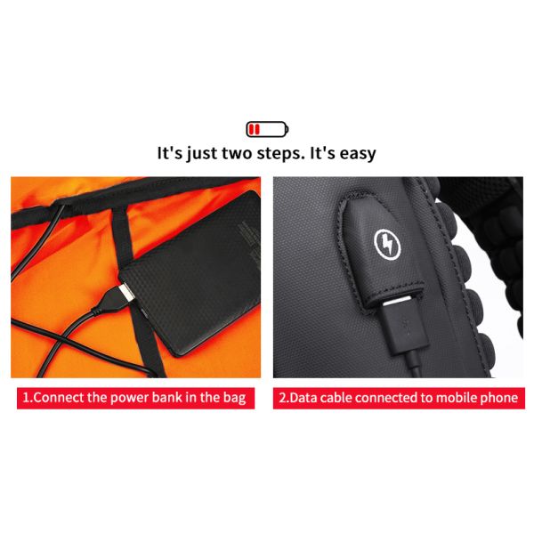 High quality custom logo men's fashion waterproof business sling bag shoulder bag chest bag