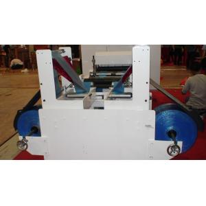 Auto Plastic Flat Bag Making Equipment With Heat Sealing Device