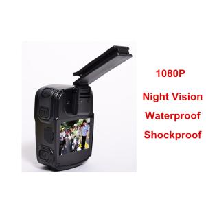 Wearable Night Vision Body Camera , Personal Body Video Camera Built In 32G TF Card