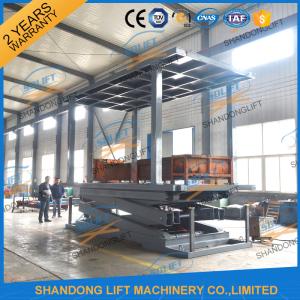 5T 5.36M Double Platform Scissor Car Lift for Villa In-ground Car Lift for House