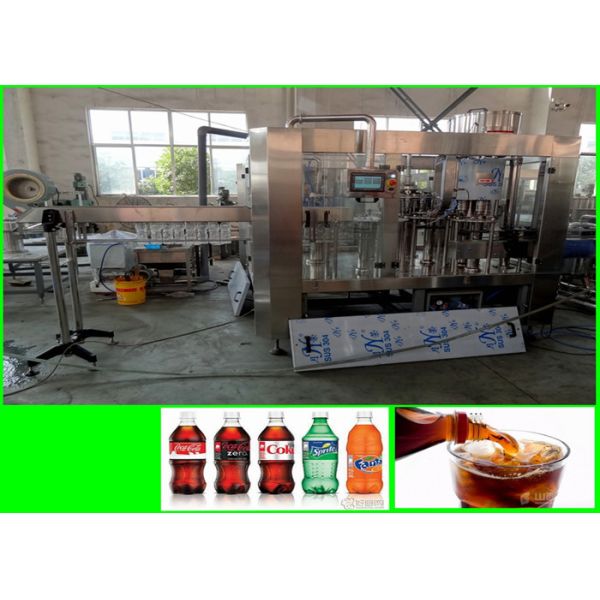 Buy Electric Driven Carbonated Drink / Beverage Filling Machine 7kw PLC Control at wholesale prices
