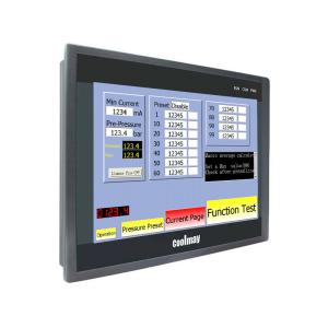 Quality RS232 Touch Screen PLC HMI Combo 60K Color Resistive Panel Analog I/O 32bit CPU 408MHz for sale