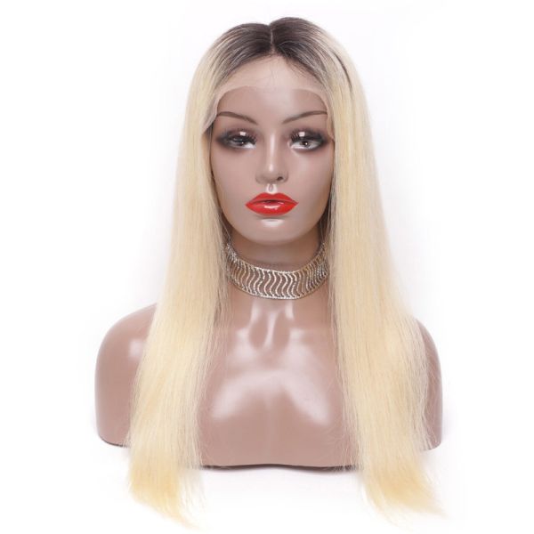 Buy No Tangle Peruvian Human Hair Weave , 1b/613 Straight Hair Weave Bundles at wholesale prices