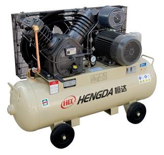 Automatic 10 Bar Low Pressure Piston Air Compressor V Type 0.8 M3/min Output