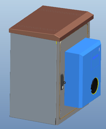 Telecom Outdoor Wall Mounted Cabinet