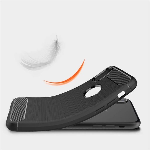 Buy Best Buy New Ultra Slim Brush Carbon Fiber Soft TPU Phone Case Back Cover For iPhone X at wholesale prices