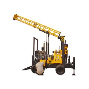 Deep 600m Pump Small Well Drilling Rig For Rock