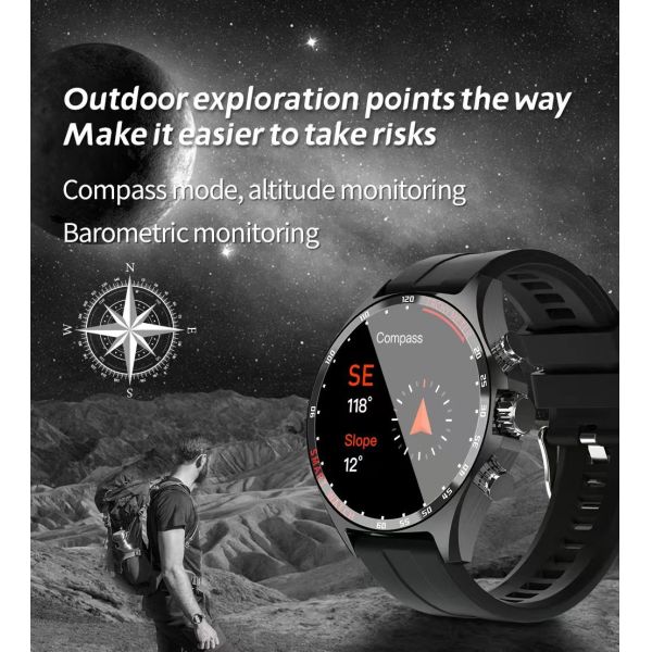 SK27 Smart Watch 400mAh IP68 Blood Oxygen Heart Rate Blood Pressure Smart Sports Watch