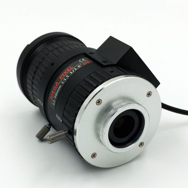 Buy Outdoor Portable Machine Vision Lens P Iris 1/1.8" Manual Zoom 12-50mm at wholesale prices