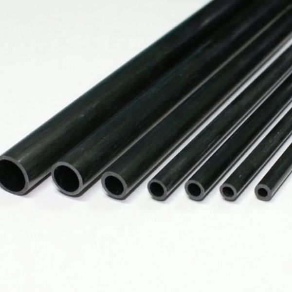 High Stiffness 4x2x1000mm CF Tube Carbon Fiber / Pultruded Carbon Fiber Tube