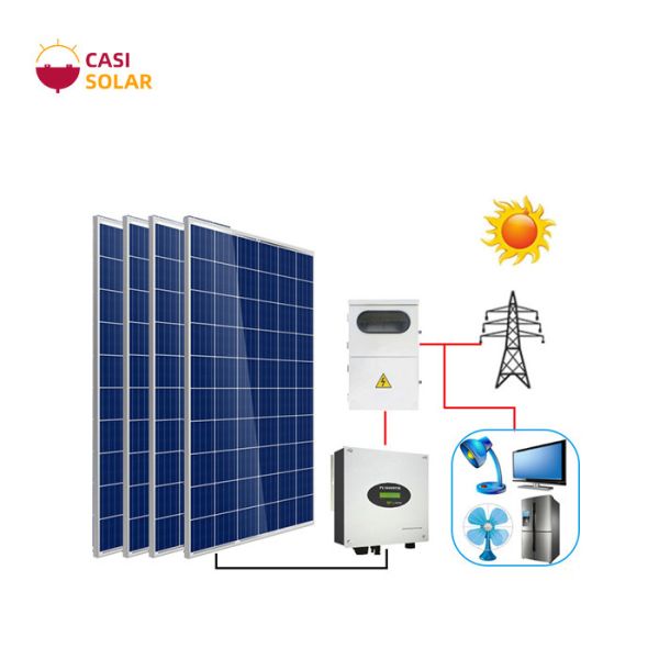 Buy GPRS Solar Power Backup Generator 200KW Monocrystalline Solar Panel Efficiency at wholesale prices