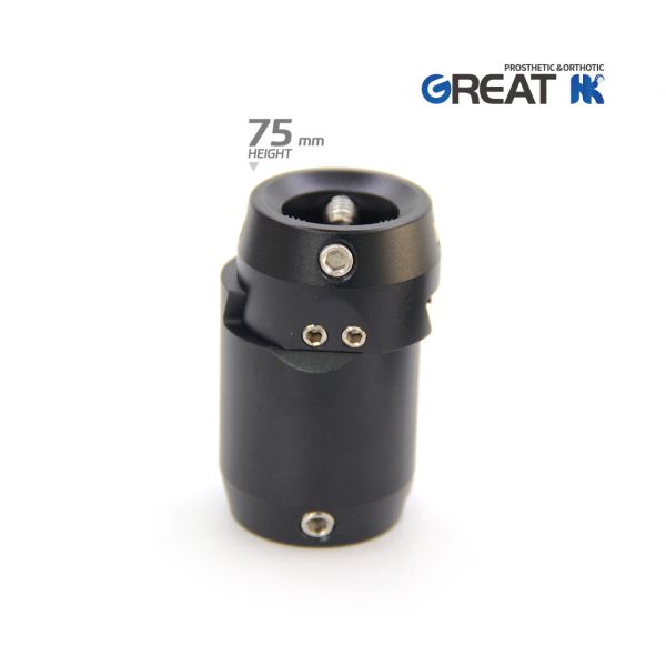 Buy Light Weight Aluminum Prosthetic Double Head Sliding Adaptor 75mm at wholesale prices