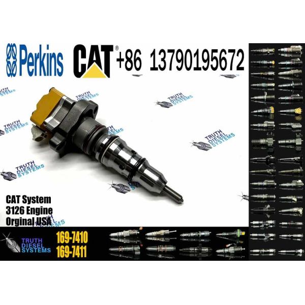 Cat 3126B Engine Common Rail Injector 1697410 diesel Fuel Injector 169-7410 0R-9350 0R9350 10R-9239 10R9239 for Caterpillar