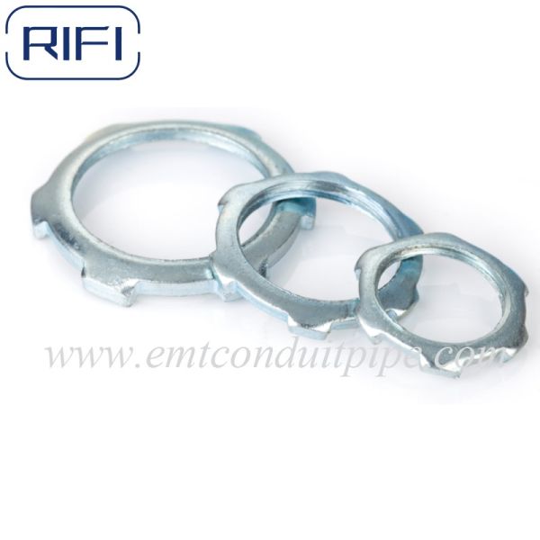 RIFI Brand Zinc Die Cast Lock Nut And Steel Lock Nut 1/2"-4"