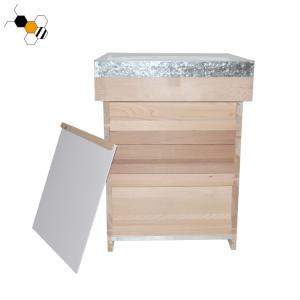 China Galvanized Lid 20mm Thickness Fir Unassembled Bee Hive on sale