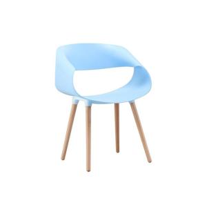 Quality Modern and elegant low-back plastic chair with stackable steel frame for sale