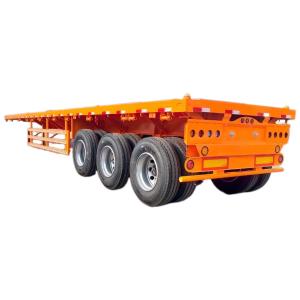 China Heavy-duty Transport Trailer With Maximum Load Capacity Of 100 Tons Can Lock Onto A 3-axle Flatbed Semi-trailer on sale