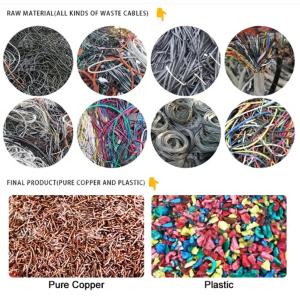 Copper Cable Scrap Recycling Machine Scrap Copper Mini Copper Wire Granulator
