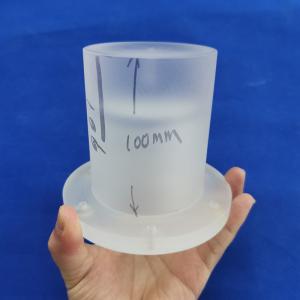 Heating Quartz Glass Tube Flange Sio2 2.2g/Cm3 High Purity Morse 6.5