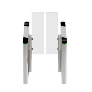 Temperated Glass Full Height SUS316 Stainless Steel Swing Gate