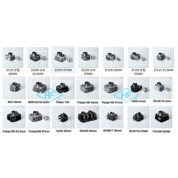 Motorcycle Engie Hydraulic Cylinder Repair Parts Boron Cast Iron Material