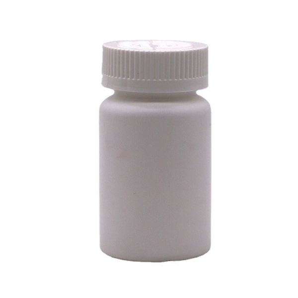 100ml PE Bottle Wide Mouth Plastic Empty Bottles Capsule Containers with Screw
