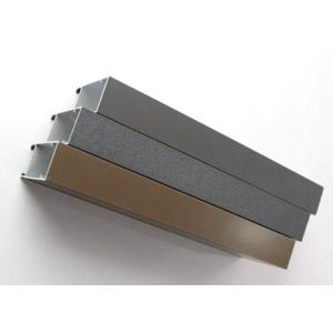 6005 Solar Powder Coated Aluminum Profile Section windproof