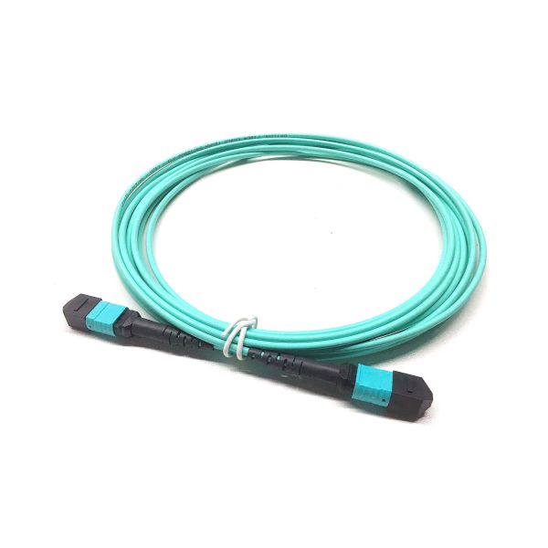 12fo 24fo MM OM3 OM4 50/125 MPO MTP Optical Fibre Patch Cable