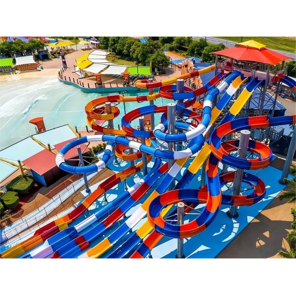OEM Outdoor Children Games Park Playground Equipment Giant Water Slide