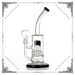 Showerhead Perc Glass Bongs Hookah Smoking Pipes Thickness 5mm