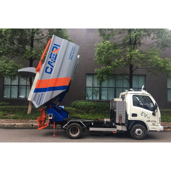 Buy QYZ5040ZZZBEV Heavy Duty Cargo Truck With 2.3m3 Dustbin Volume Garbage Truck at wholesale prices