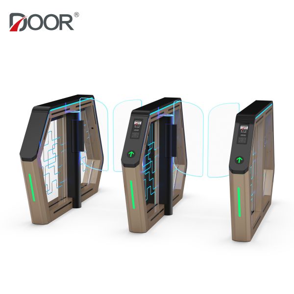 High End Speed Gate Turnstile Crowd Control Biometrics Face Recogniation