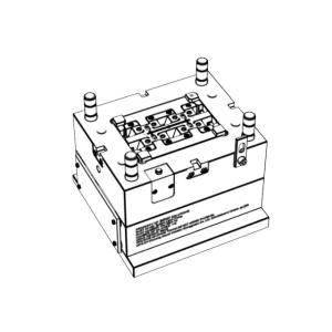 Medical Instrument PN-1691 (1*4) Two-Plates Mold Cold Runner No.21063-C