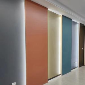 Quality Glossy Marble Bamboo Charcoal Board Veneer Wall Panel for Modern Commercial Buildings for sale