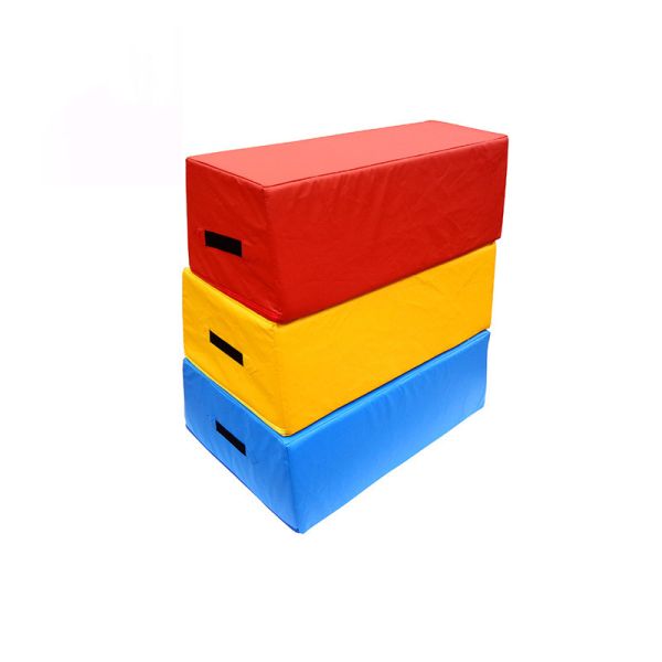 Buy Yellow Gym Vaulting Horse , Pommel Horse Gymnastics For Outdoor Playground at wholesale prices